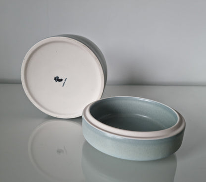 Lovely Retro Ceramic Storage Jar/Trinket Box With Lid