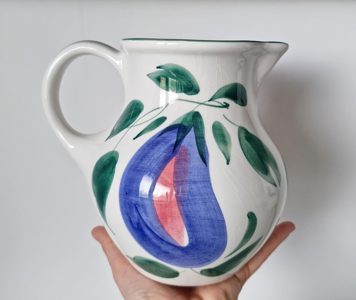 Lovely Hand-Painted Ceramic Jug/Pitcher