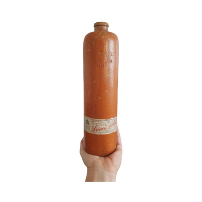 Antique Erven Lucas Bols Het Lootsje AMSTERDAM Stoneware Bottle