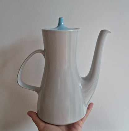 Vintage Poole Pottery Twintone Coffee Pot