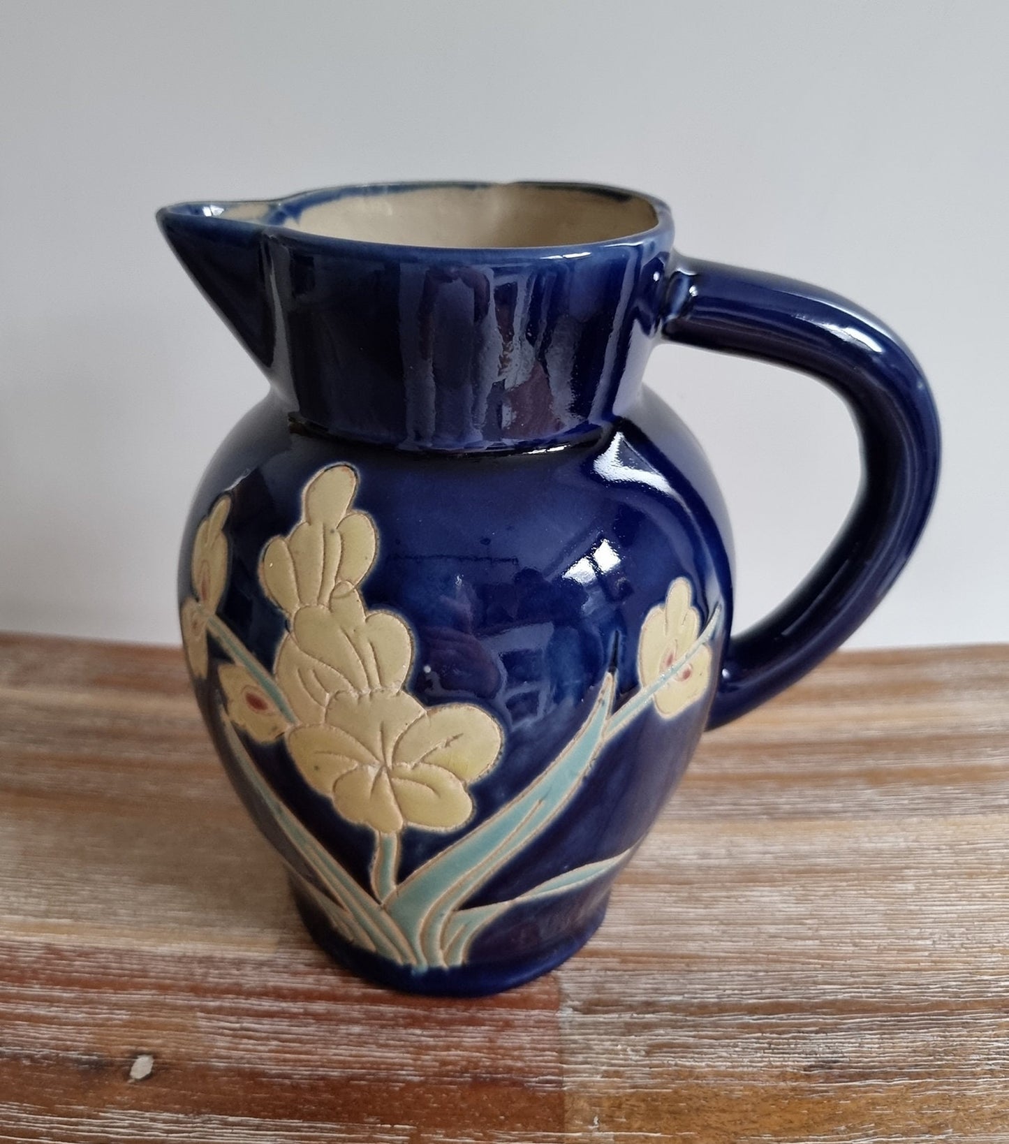 Lovely Vintage Floral Ceramig Jug