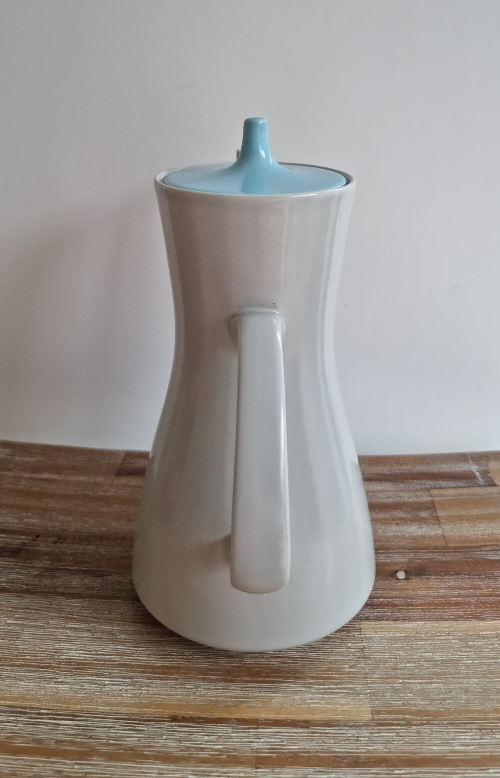 Vintage Poole Pottery Twintone Coffee Pot