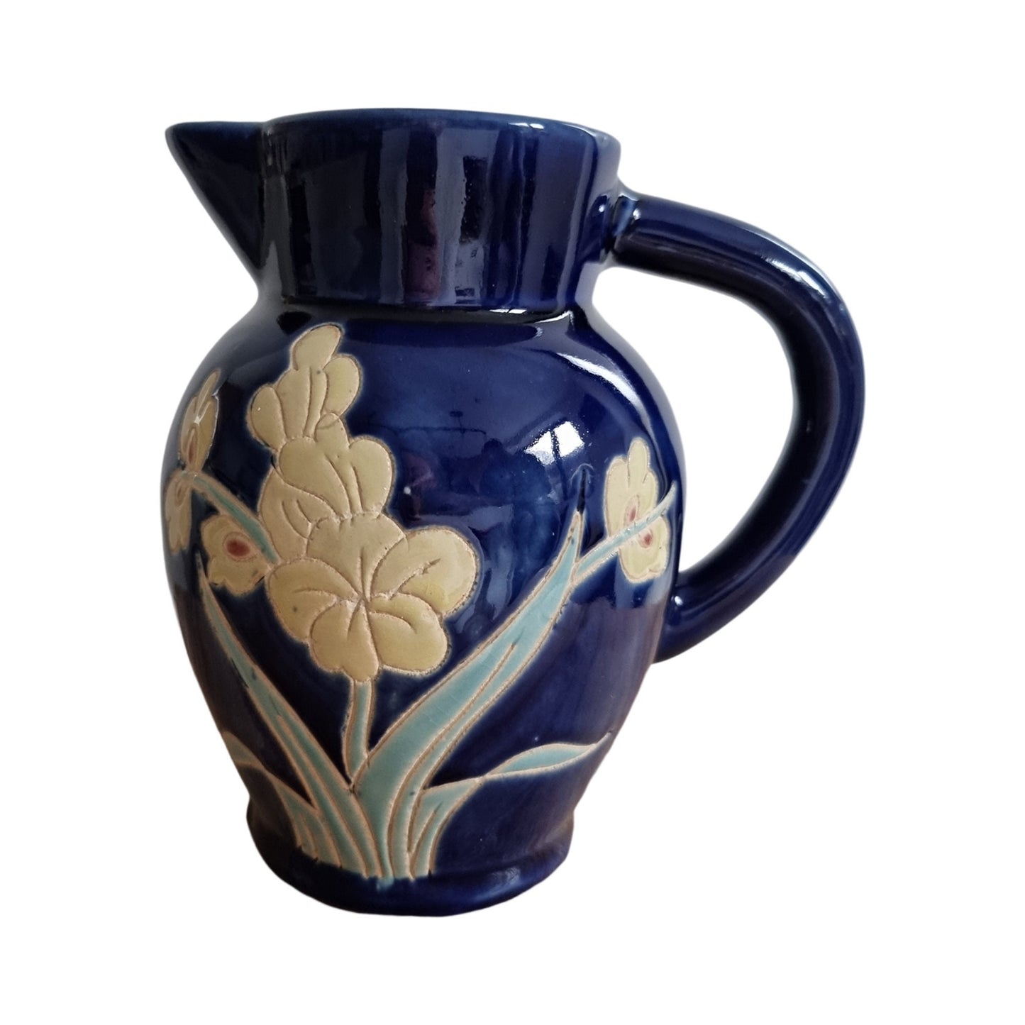 Lovely Vintage Floral Ceramig Jug