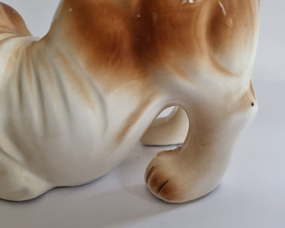 Mid-Century Basset Hound Dog Figurine