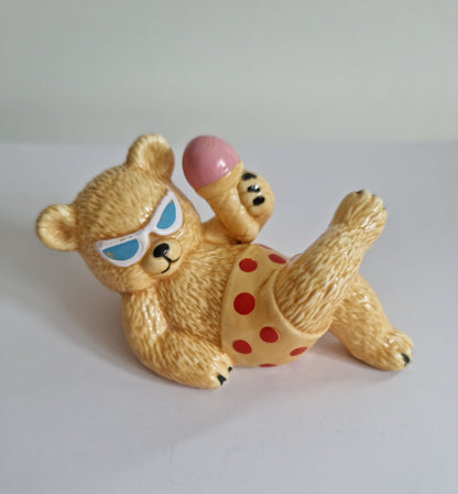 Vintage Danbury Mint Miniature Teddy Bear Figurines