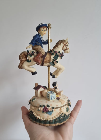 Vintage Regency Fine Arts - All The Fun Of The Fair - Musical Carousel
