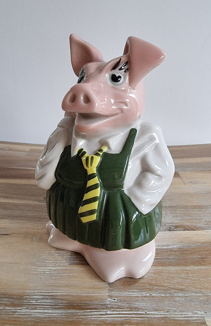 Vintage Wade Pottery NatWest Bank Promotional Annabel Money Box Pig/Piggy Bank