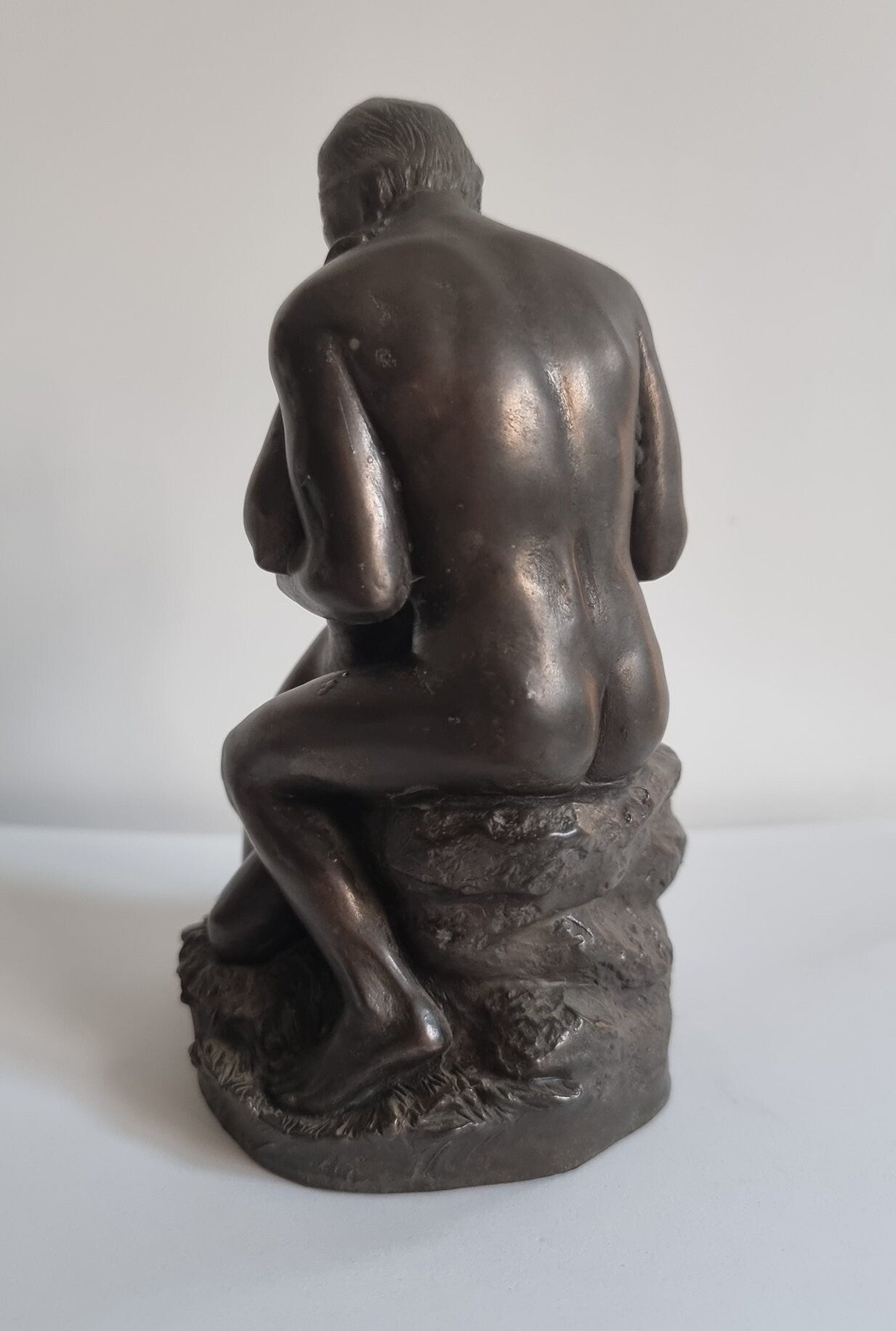 Heredities Adam & Eve Cold Cast Bronze Sculpture Figurine By Roland Chadwick
