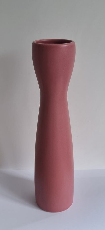 Lovely Dusky Pink Ceramic Bud Vase