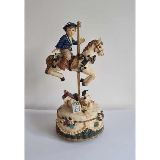 Vintage Regency Fine Arts - All The Fun Of The Fair - Musical Carousel