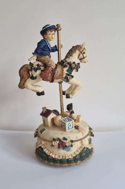 Vintage Regency Fine Arts - All The Fun Of The Fair - Musical Carousel
