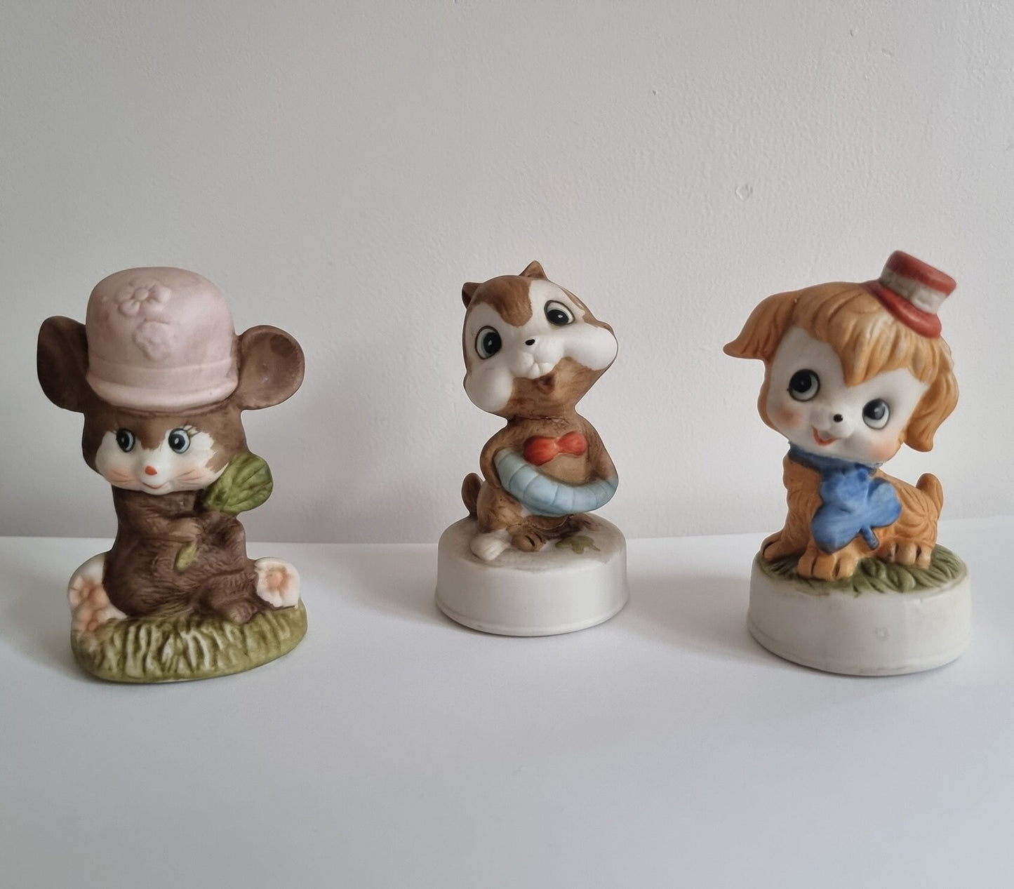 Vintage Bisque Porcelain Figurines