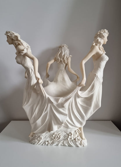 Vintage Large Three Graces Planter/Bowl/Vase