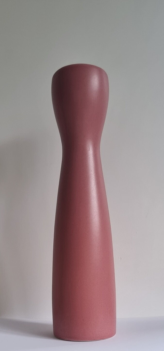 Lovely Dusky Pink Ceramic Bud Vase