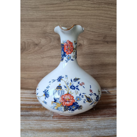 Vintage Crown Staffordshire Fine Bone China 'Penang' Vase