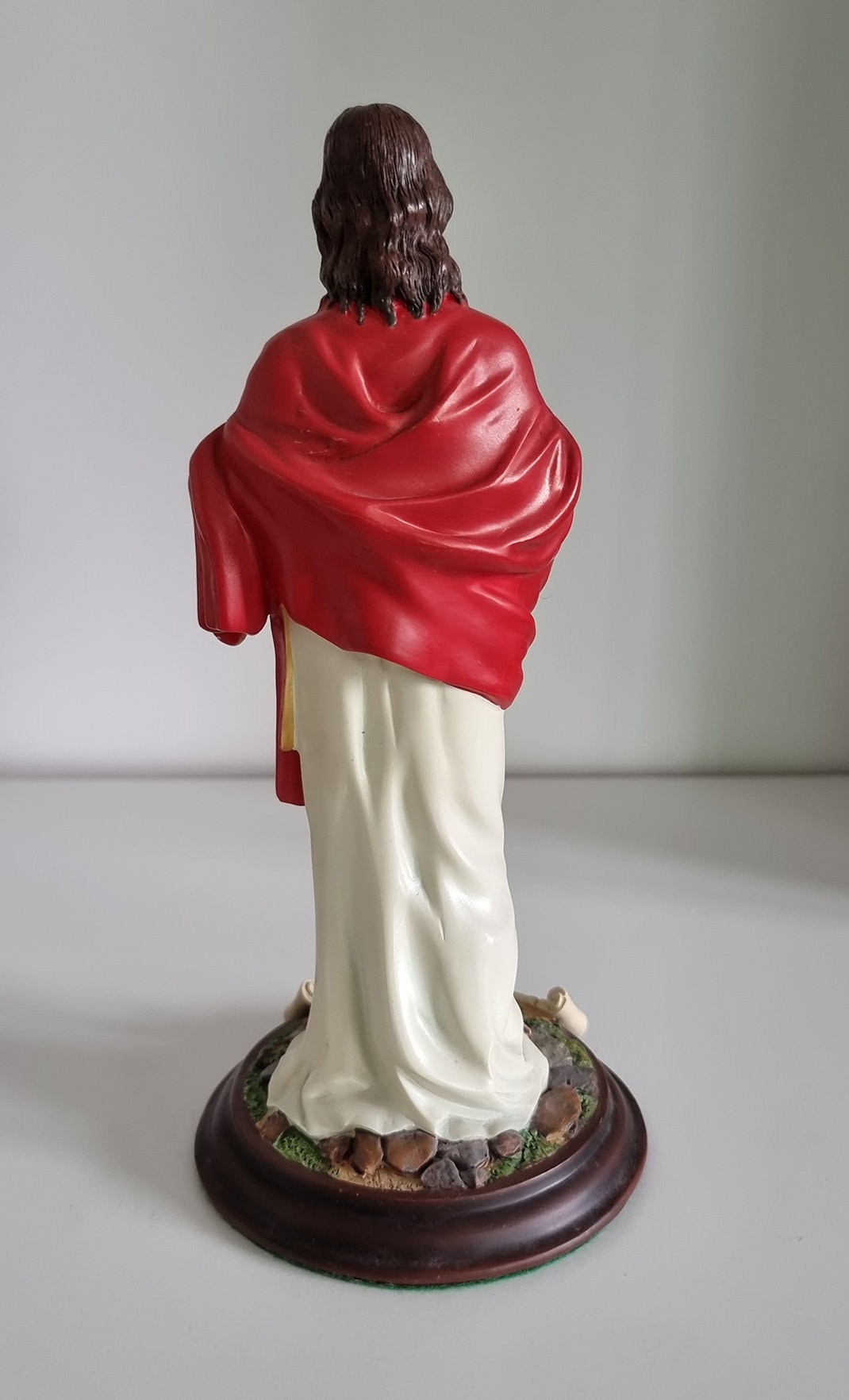 Vintage The Danbury Mint Sacred Heart Of Jesus Figurine Statue