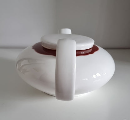 L'Abitare Milano White Bone China Teapot