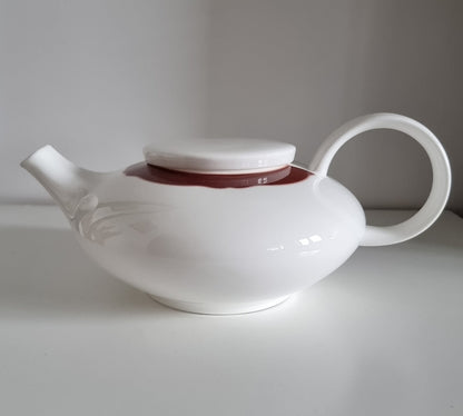 L'Abitare Milano White Bone China Teapot