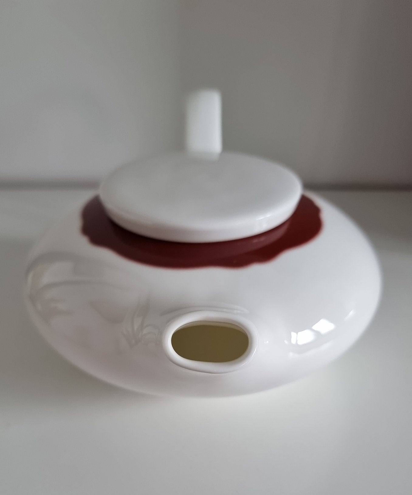 L'Abitare Milano White Bone China Teapot