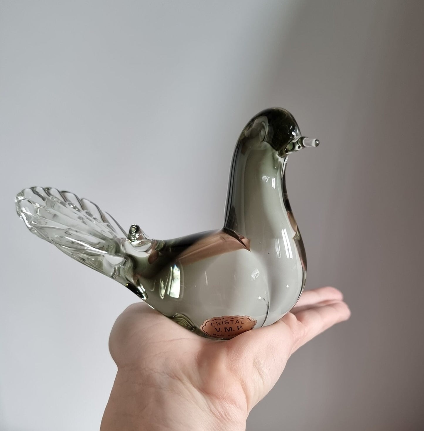 Vintage Murano Italian Art Glass Bird Sculpture Figurine