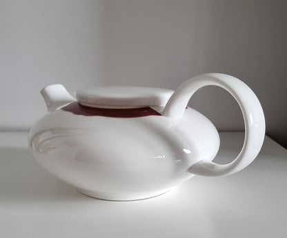 L'Abitare Milano White Bone China Teapot