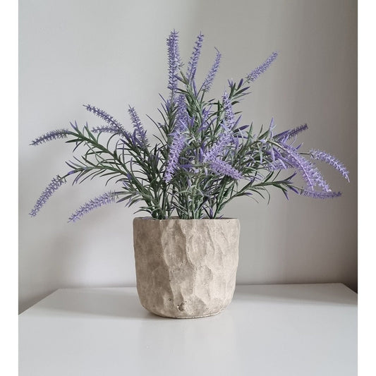 Realistic Artifical Lavender Potted Plant