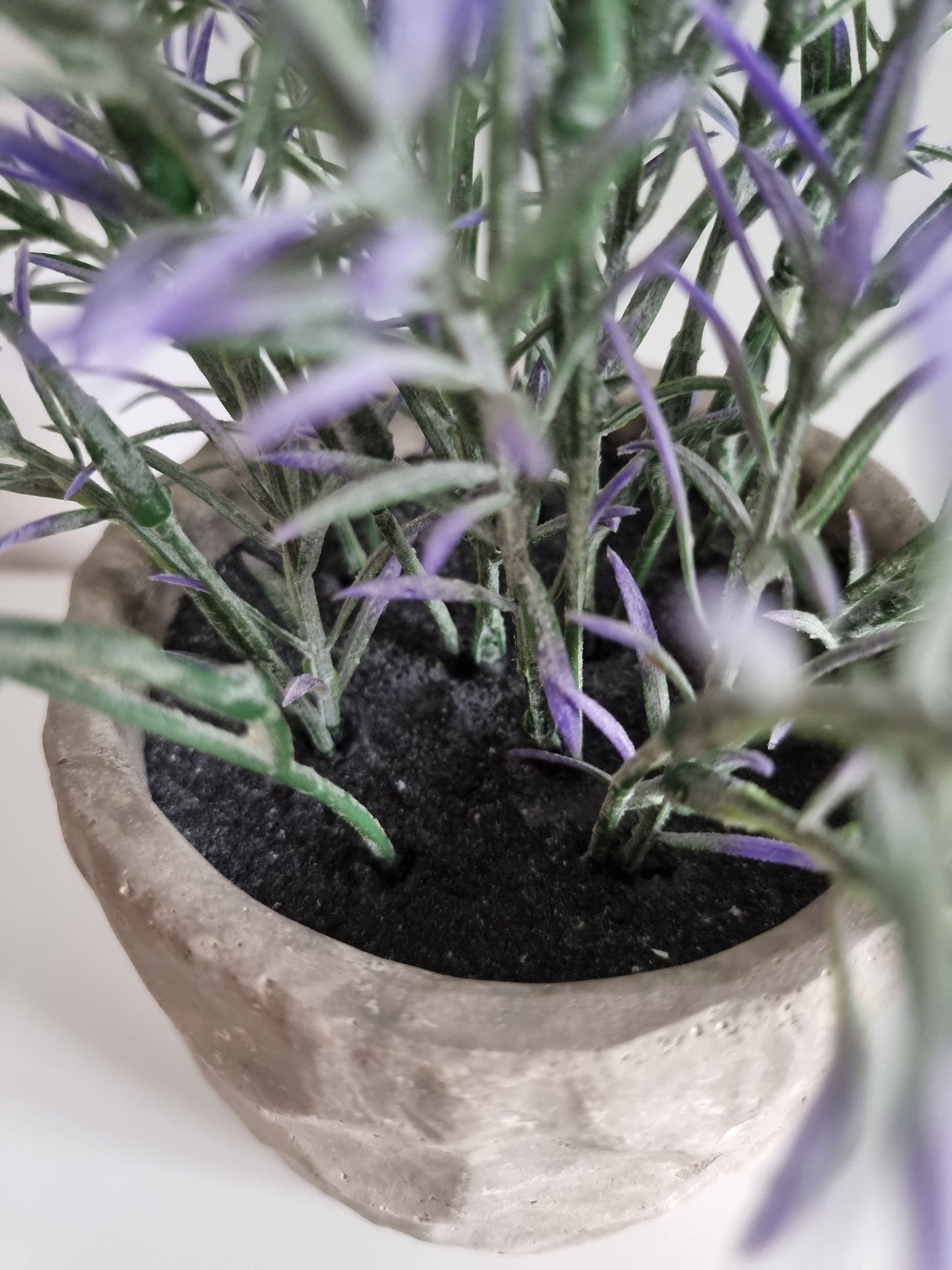 Realistic Artifical Lavender Potted Plant