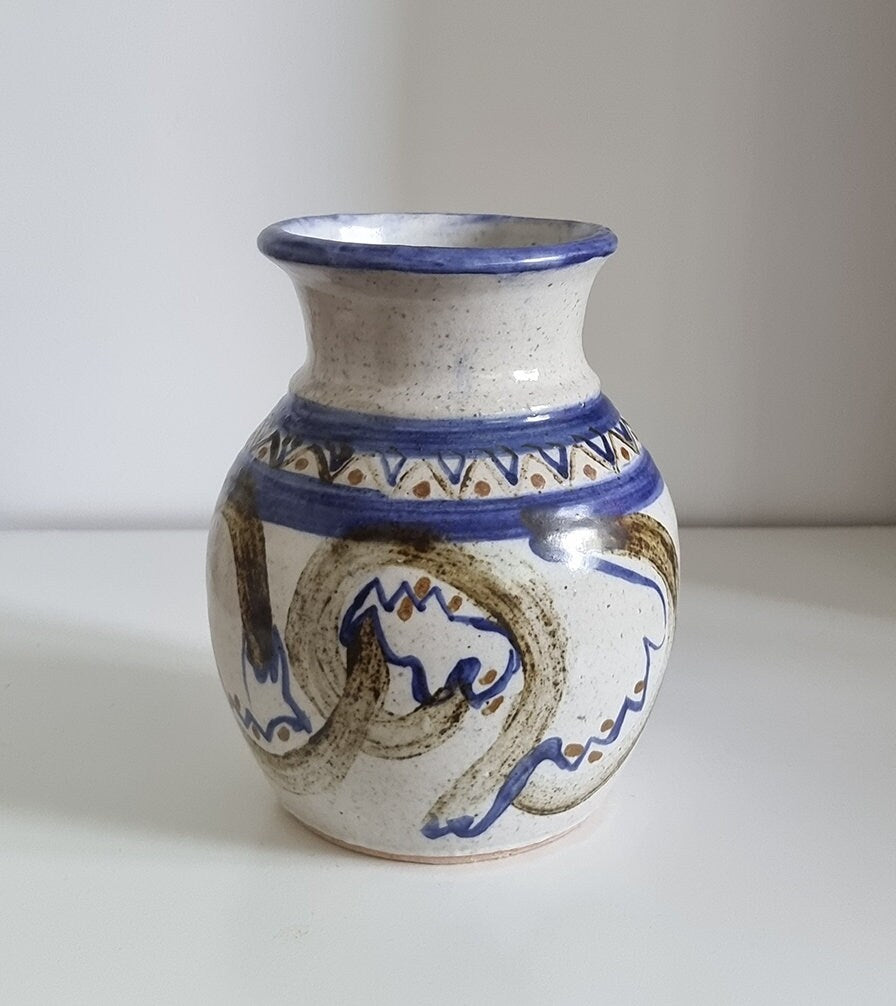 Mid-Century Retro Studio Pottery Vase