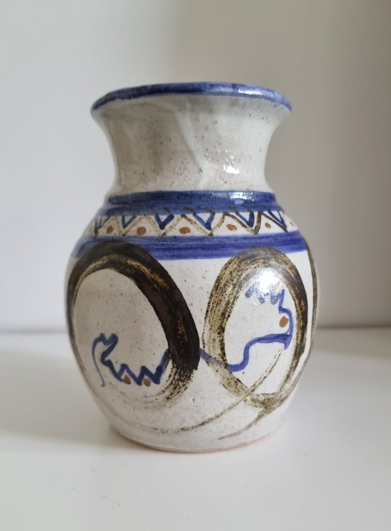 Mid-Century Retro Studio Pottery Vase