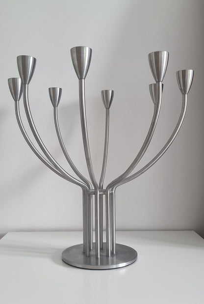 Vintage Ikea Stockholm 8 Arm Candelabra Designed By M. Hagberg & K. Hagberg