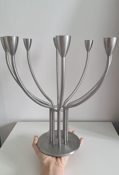 Vintage Ikea Stockholm 8 Arm Candelabra Designed By M. Hagberg & K. Hagberg