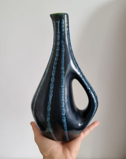 Mid-Century Retro Tófej Kerámia - Hungarian Ceramic Vase Jug