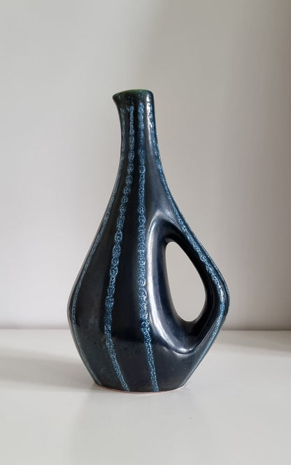 Mid-Century Retro Tófej Kerámia - Hungarian Ceramic Vase Jug