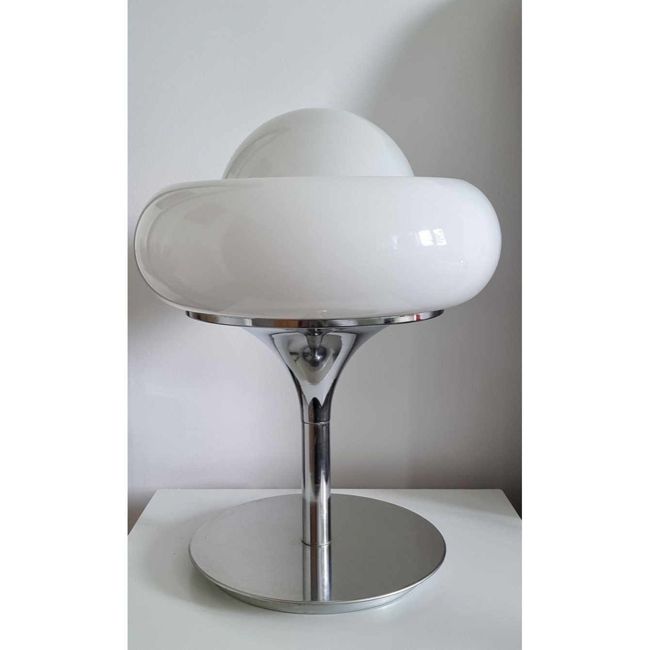 Mid-Century Space Age 'Jadran' Table Lamp By Harvey Guzzini For Meblo