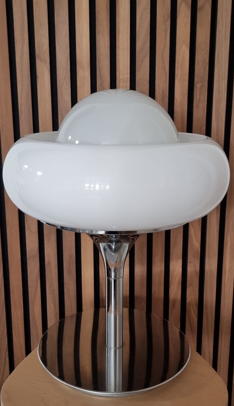 Mid-Century Space Age 'Jadran' Table Lamp By Harvey Guzzini For Meblo