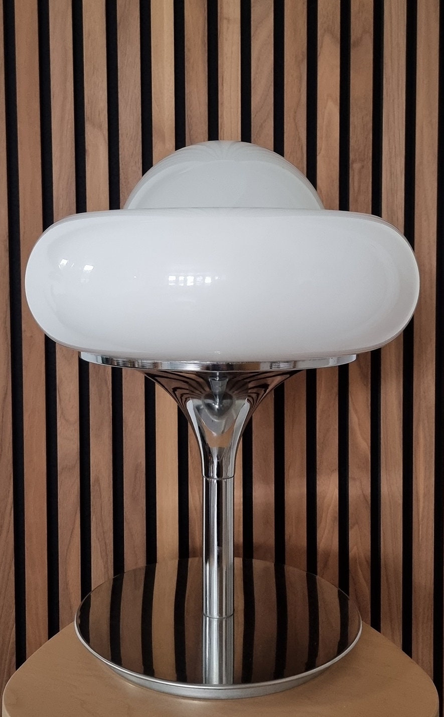 Mid-Century Space Age 'Jadran' Table Lamp By Harvey Guzzini For Meblo