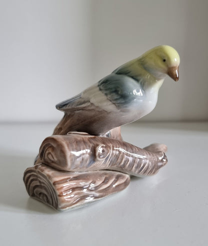 Vintage Spanish Porcegama Valencia Porcelain Bird Figurine