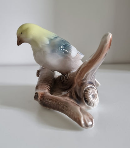 Vintage Spanish Porcegama Valencia Porcelain Bird Figurine