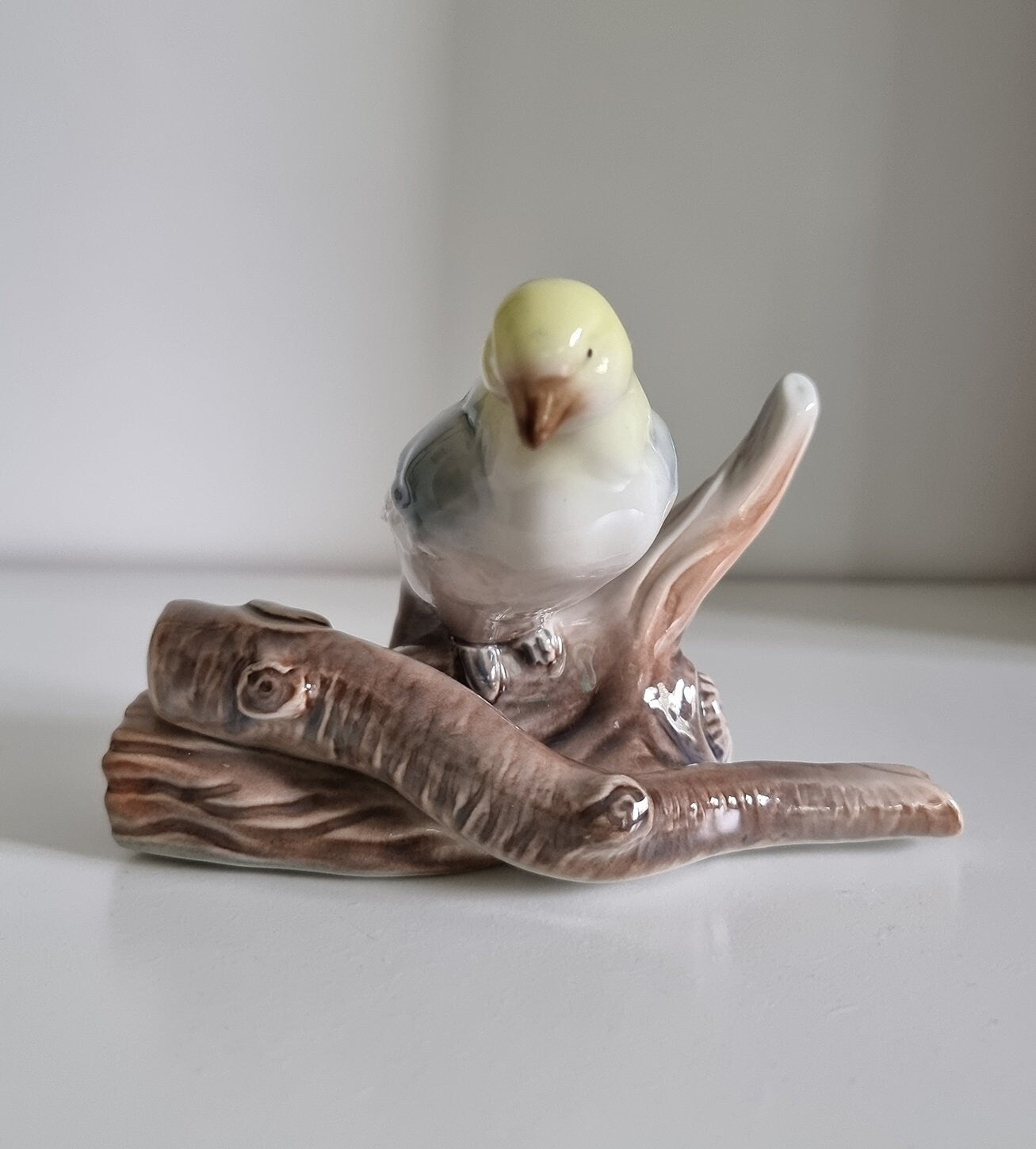 Vintage Spanish Porcegama Valencia Porcelain Bird Figurine