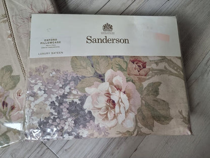 Vintage Sanderson 'Sorilla' Single Duvet Cover & Oxford Pillowcase