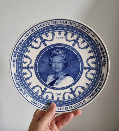 Wedgwood Queen's Ware Golden Jubilee Collectors Plate