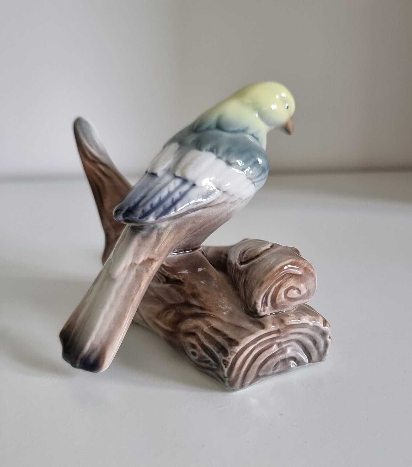 Vintage Spanish Porcegama Valencia Porcelain Bird Figurine