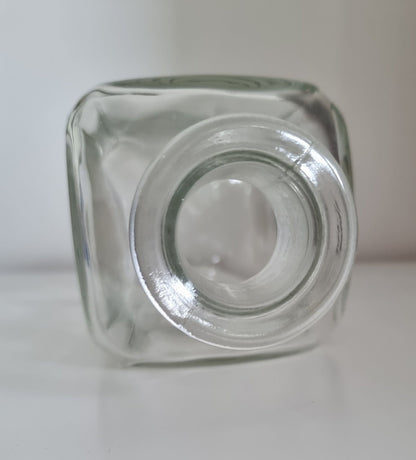 Vintage Glass Decanter With Stopper