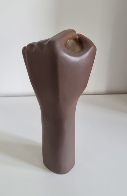 Modern Quirky Ceramic Hand Vase