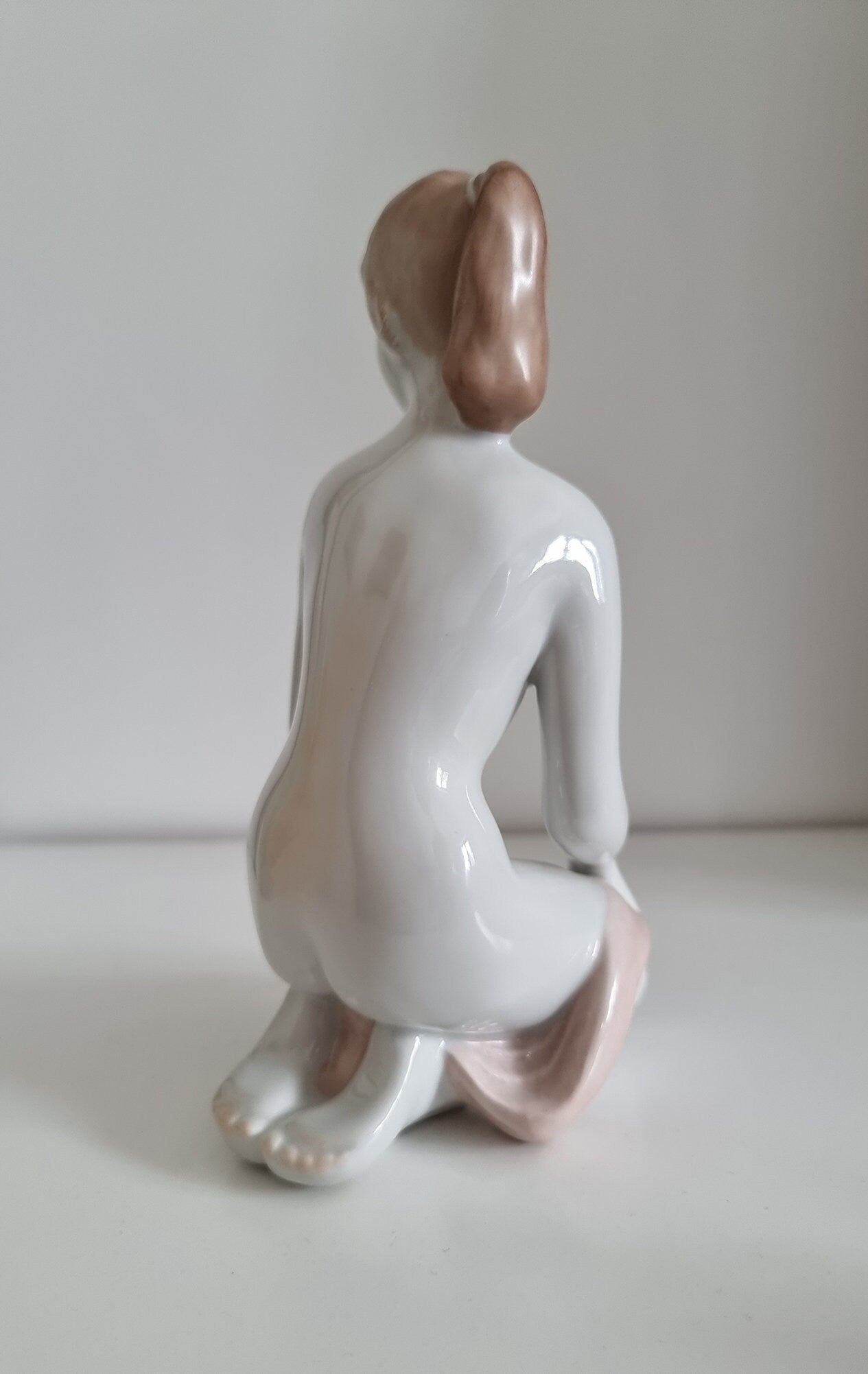 Vintage Aquincum Hungarian Porcelain Nude Woman Figurine