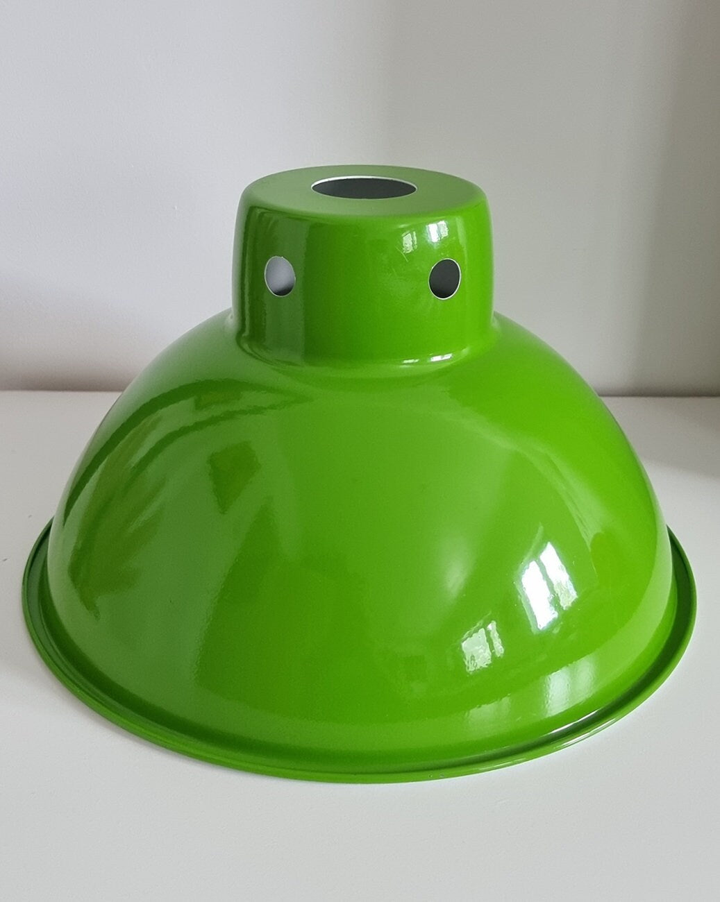 Retro Green Metal Ceiling Pendant Lampshade