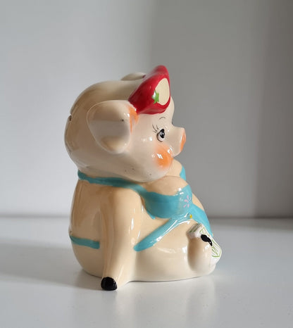 Retro Kitsch Ceramic Piggy Bank/Money Box