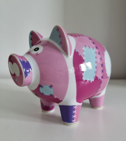 Large Ritzenhoff Designer Porcelain Piggy Bank - No Key