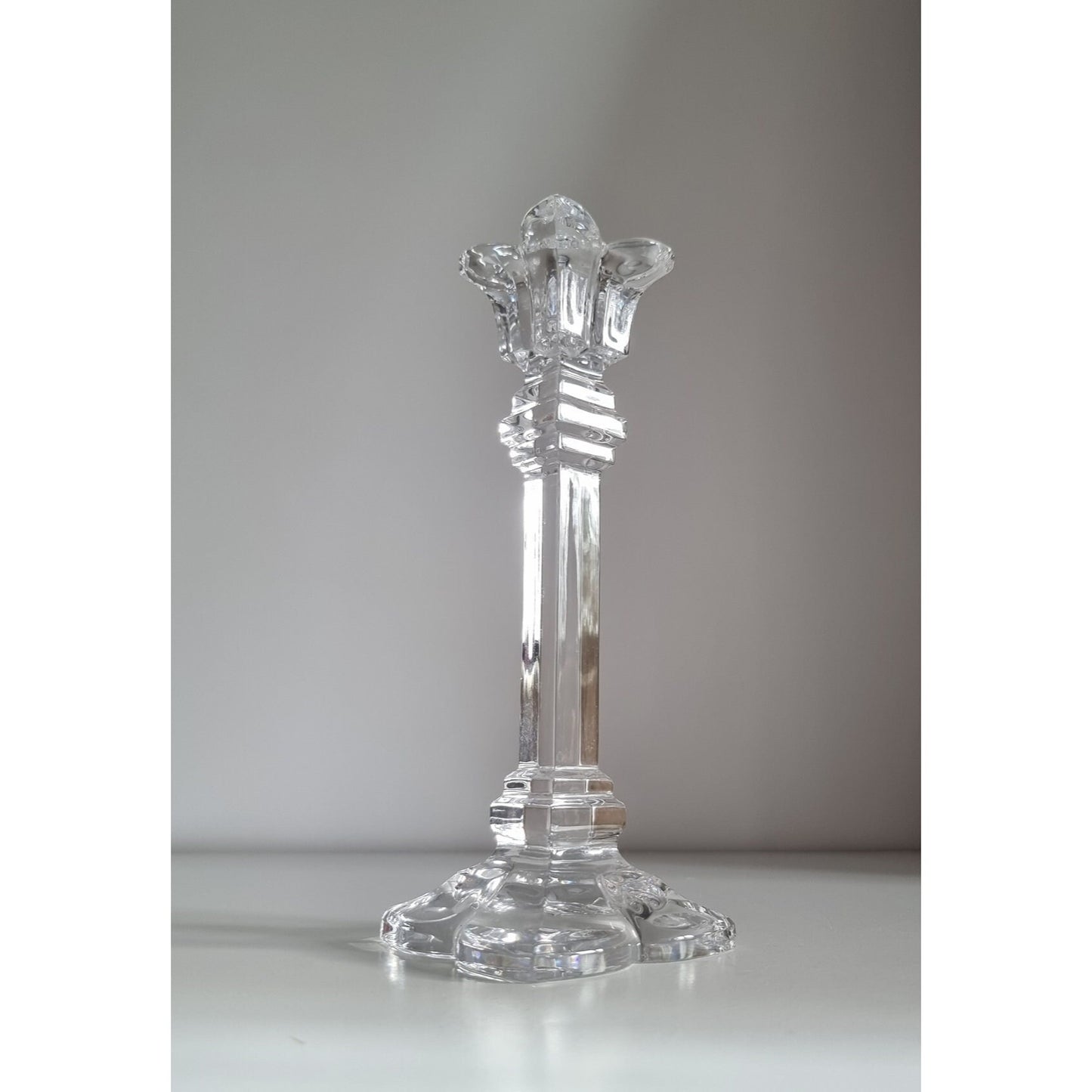 Vintage Nachtmann Crystal Candlestick Holder