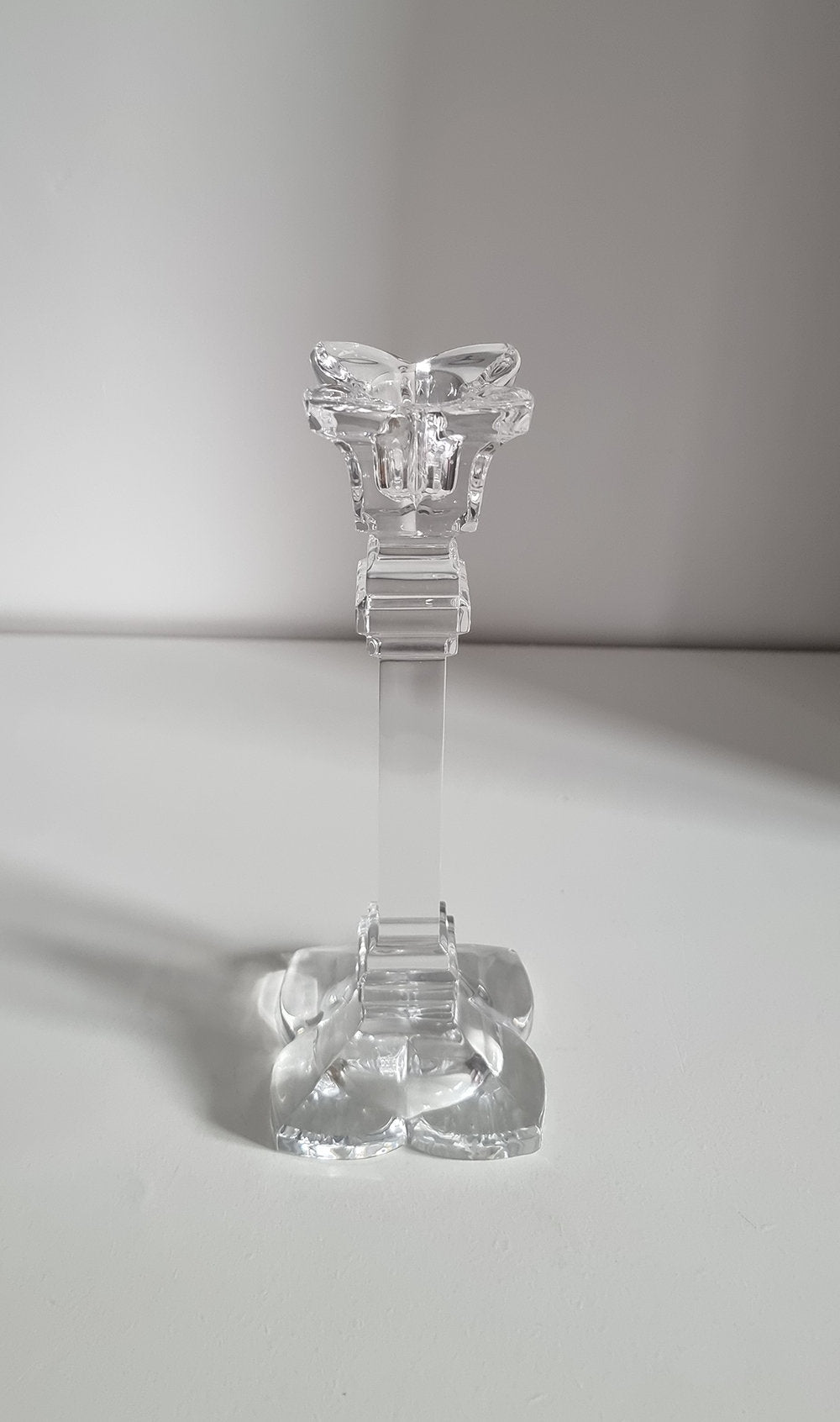 Vintage Nachtmann Crystal Candlestick Holder